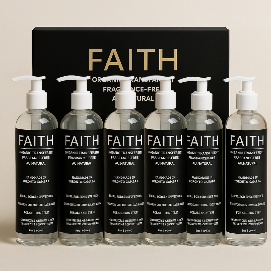 Organic Au Natural โ Fragrance-Free Body Wash (6-Pack)