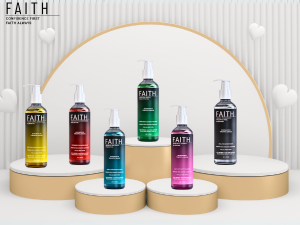 Faith Co USDA Organic Liquid Soap 6 Variety Pack For Bath Body & Hands