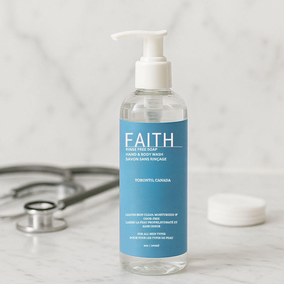 Rinse-Free Soap – Hand & Body Wash
