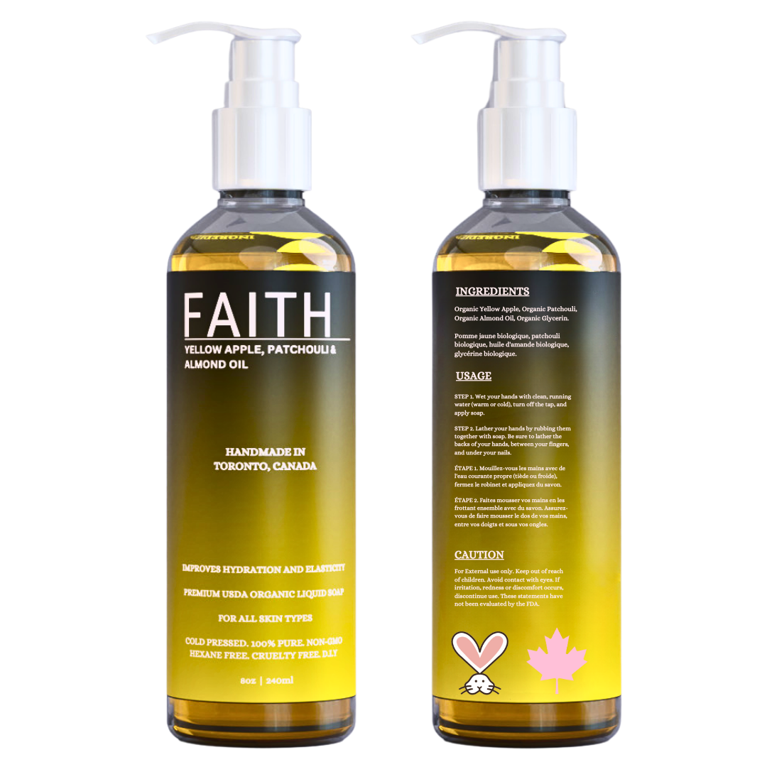 Yellow Apple, Patchouli & Organic Almond Oil Body Wash (6-Pack)