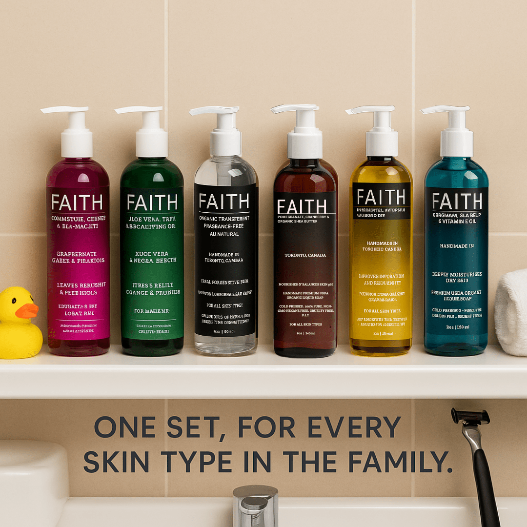 Botanical Organic Variety Pack (6 - Pack) - Faith Co.