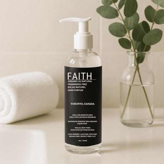 Organic Au Natural – Fragrance - Free Body Wash (6 - Pack) - Faith Co.