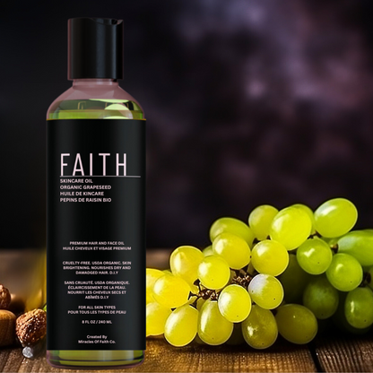 Faith Co USDA Organic Grapeseed Oil