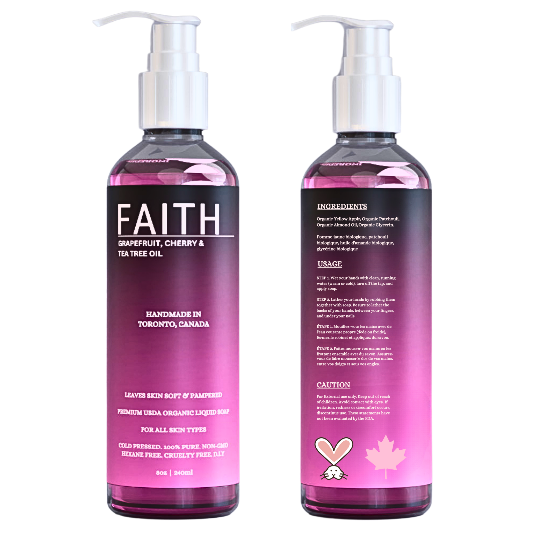 Grapefruit, Cherry & Organic Tea Tree Body Wash (6-Pack)