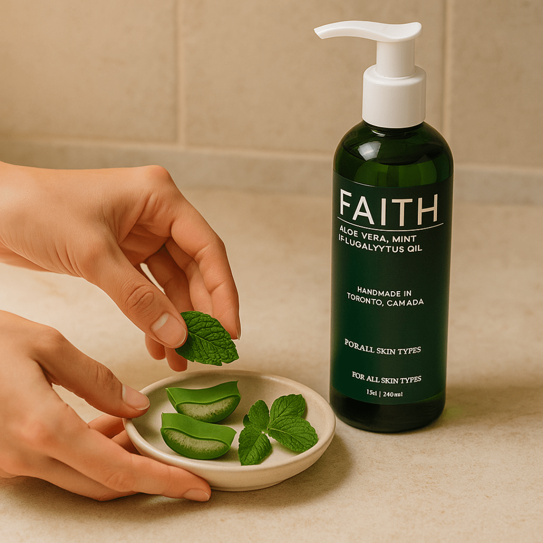 Aloe Vera, Mint & Eucalyptus Oil Body Wash (6 - Pack) - Faith Co.