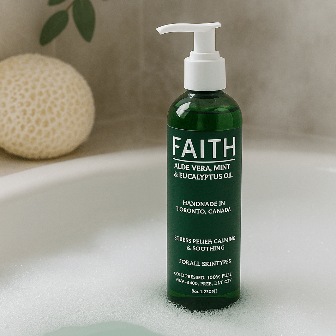 Aloe Vera, Mint & Eucalyptus Oil Body Wash (6 - Pack) - Faith Co.