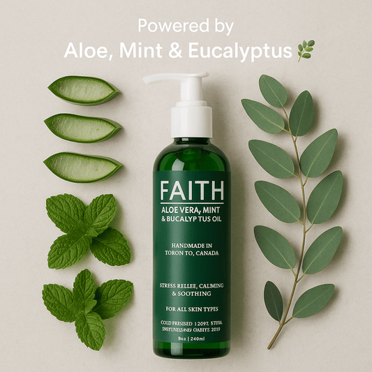 Aloe Vera, Mint & Eucalyptus Oil Body Wash (6 - Pack) - Faith Co.