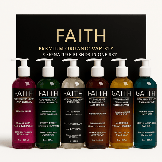 Botanical Organic Variety Pack (6 - Pack) - Faith Co.