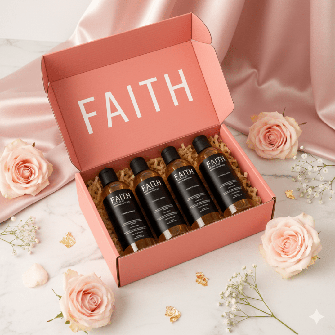 Limited Edition • 4 - Oil Glow Ritual Collection (Black Friday Exclusive) - Faith Co.