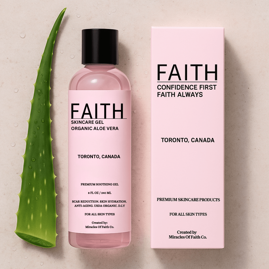 Organic Aloe Vera Gel - Faith Co.