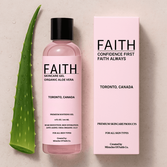 Organic Aloe Vera Gel - Faith Co.