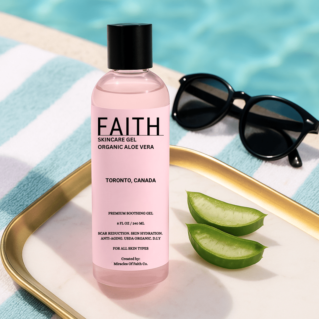 Organic Aloe Vera Gel - Faith Co.