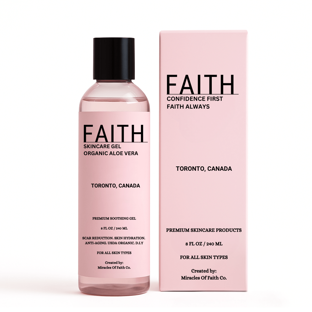 Organic Aloe Vera Gel - Faith Co.