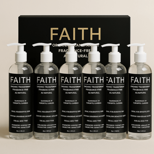 Organic Au Natural – Fragrance - Free Body Wash (6 - Pack) - Faith Co.
