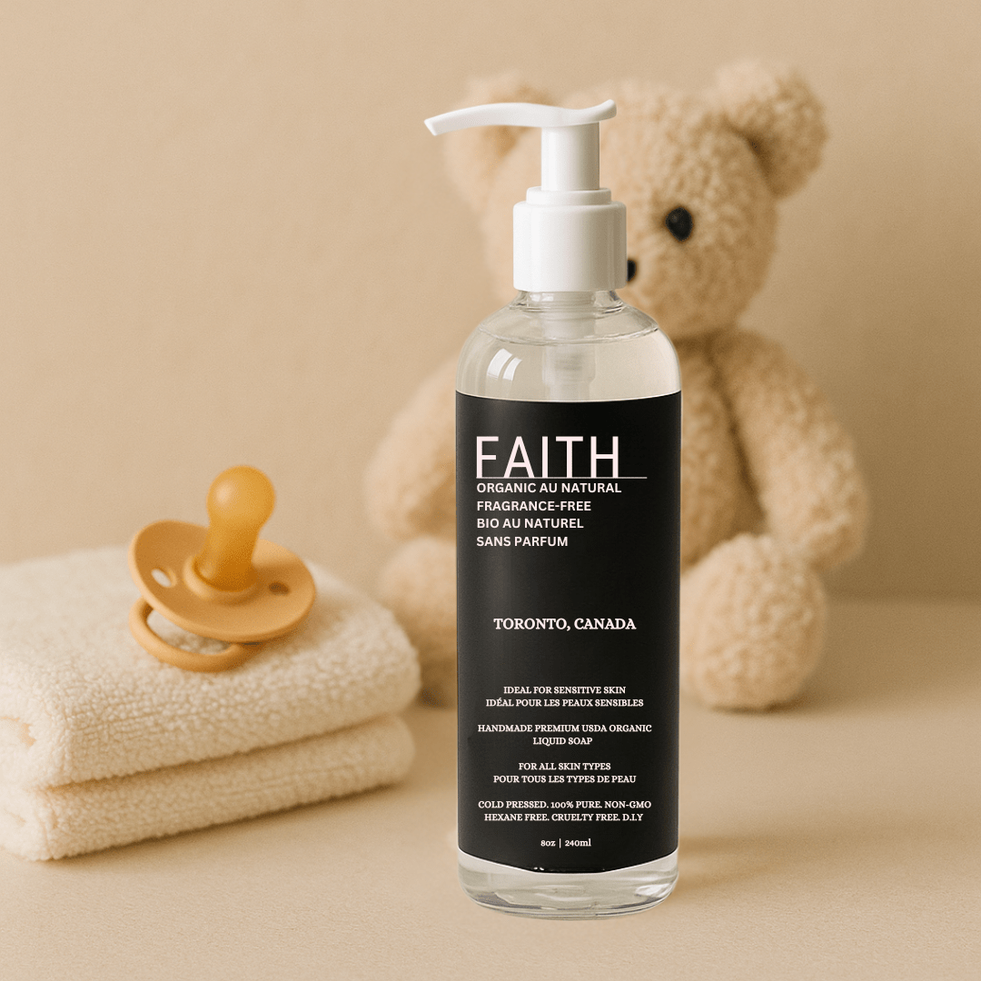 Organic Au Natural – Fragrance - Free Body Wash (6 - Pack) - Faith Co.