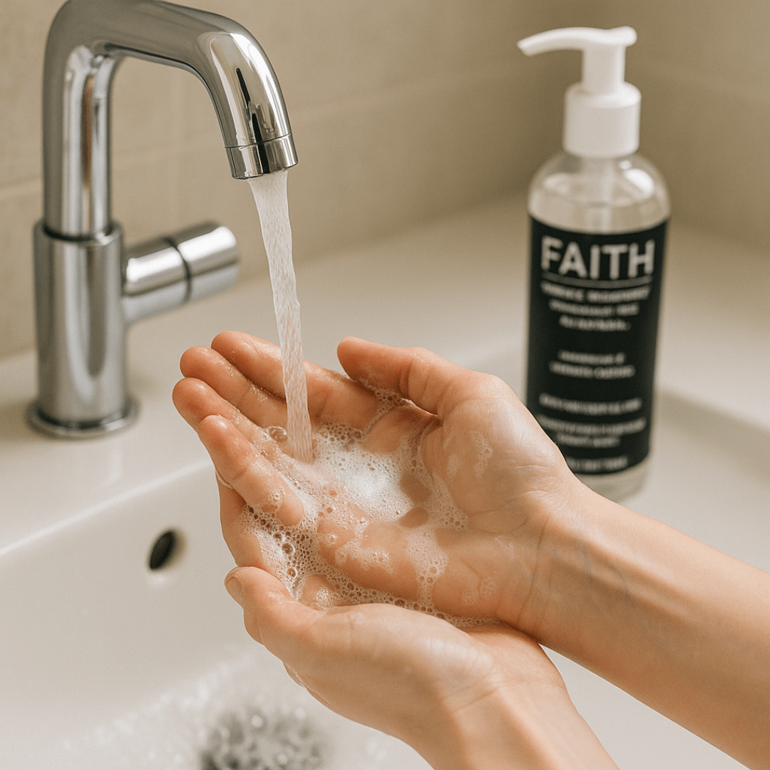 Organic Au Natural – Fragrance - Free Body Wash (6 - Pack) - Faith Co.