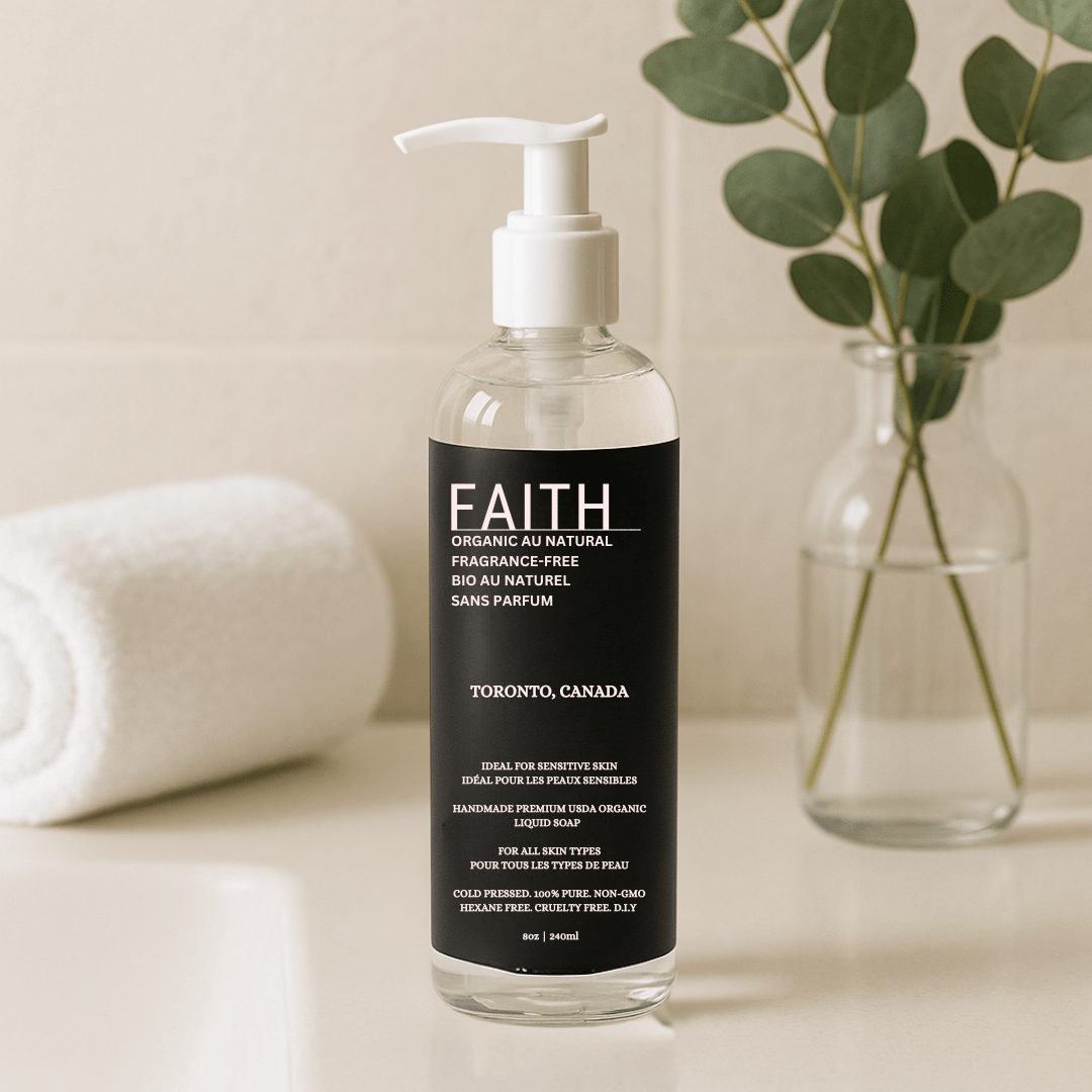 Organic Au Natural – Fragrance - Free Body Wash (6 - Pack) - Faith Co.