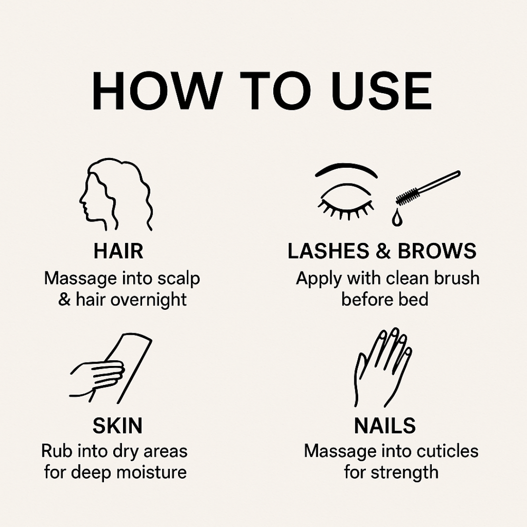 Organic Castor Oil - Faith Co.