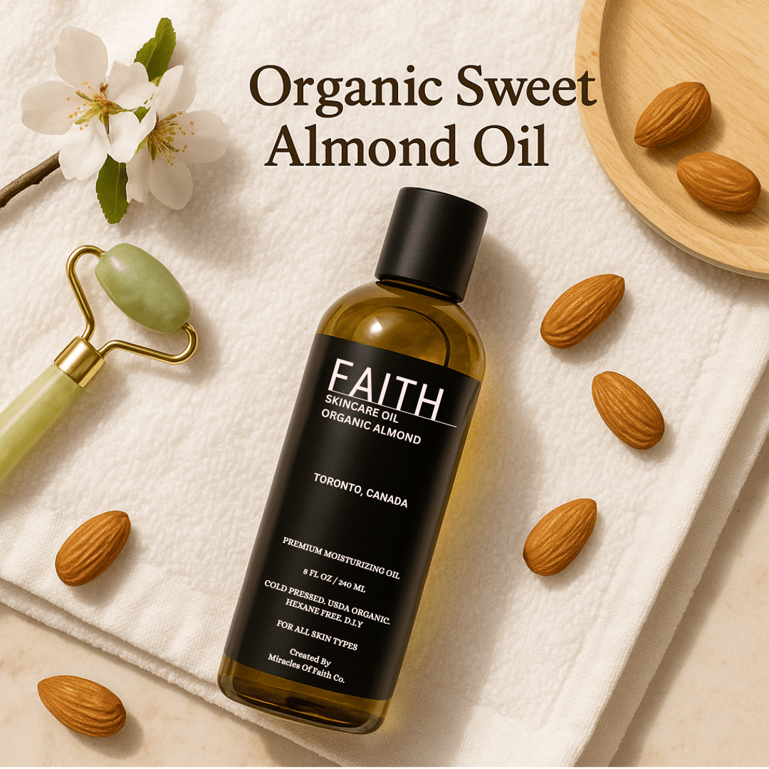 Organic Sweet Almond Oil - Faith Co.