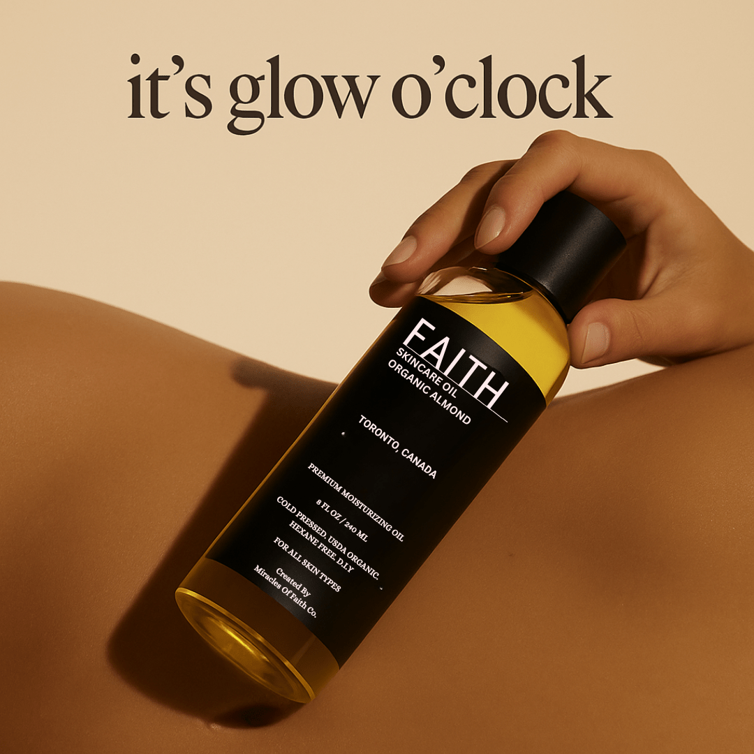 Organic Sweet Almond Oil - Faith Co.
