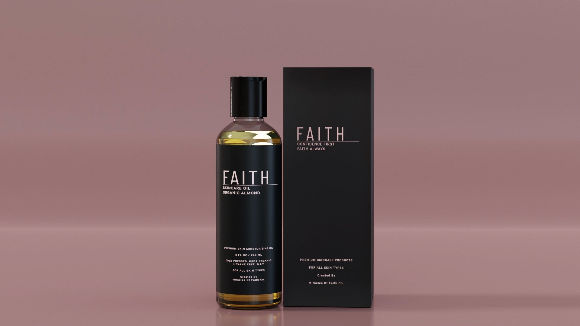 Organic Sweet Almond Oil - Faith Co.