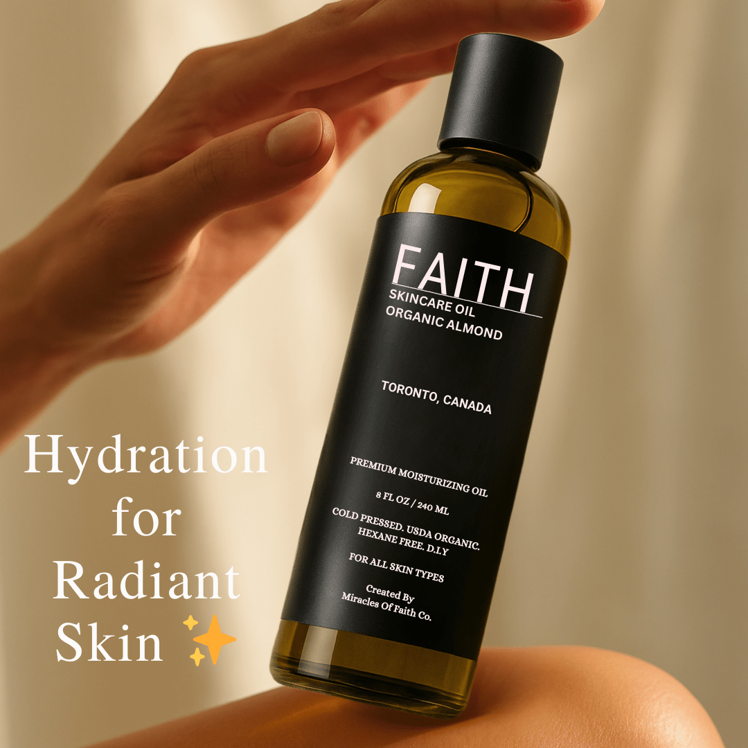 Organic Sweet Almond Oil - Faith Co.