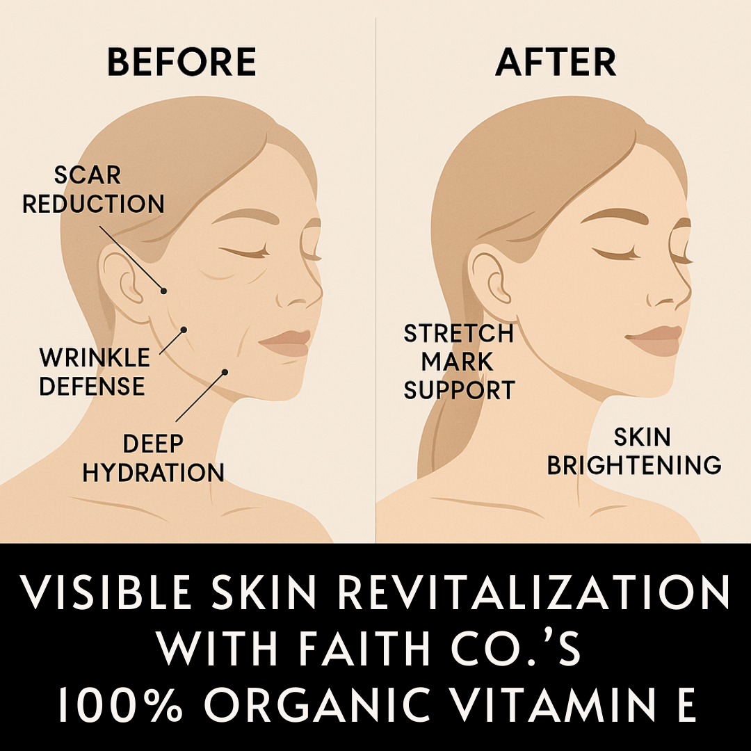 Organic Vitamin E Oil - Faith Co.