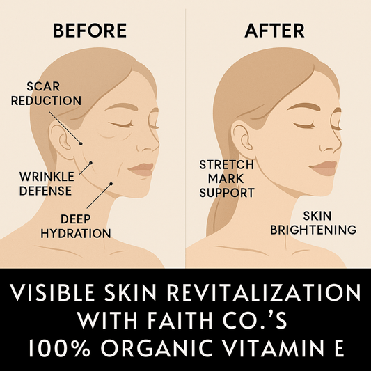 Organic Vitamin E Oil - Faith Co.