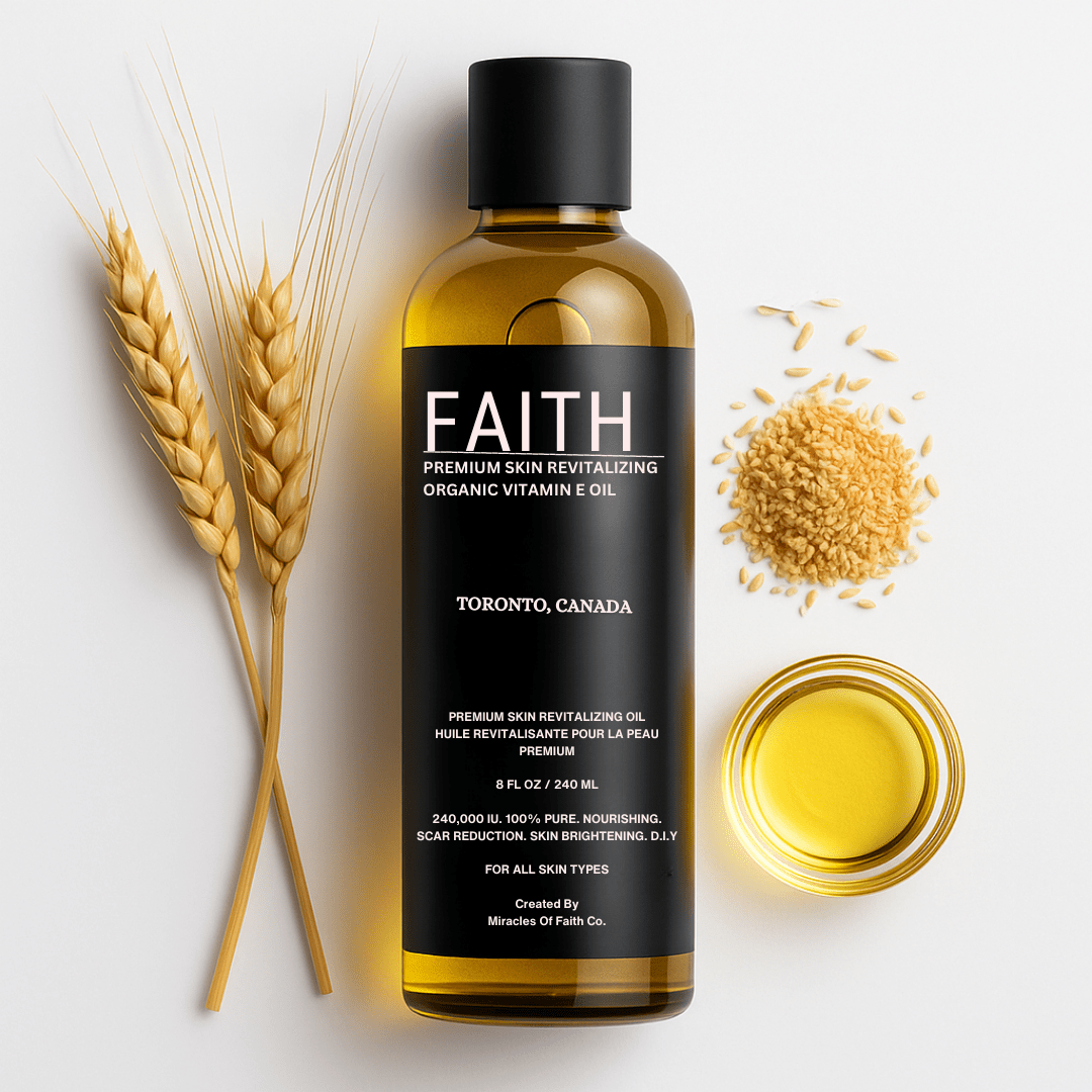 Organic Vitamin E Oil - Faith Co.