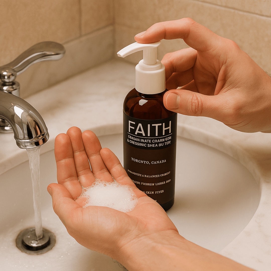 Pomegranate, Cranberry & Organic Shea Butter Body Wash (6 - Pack) - Faith Co.