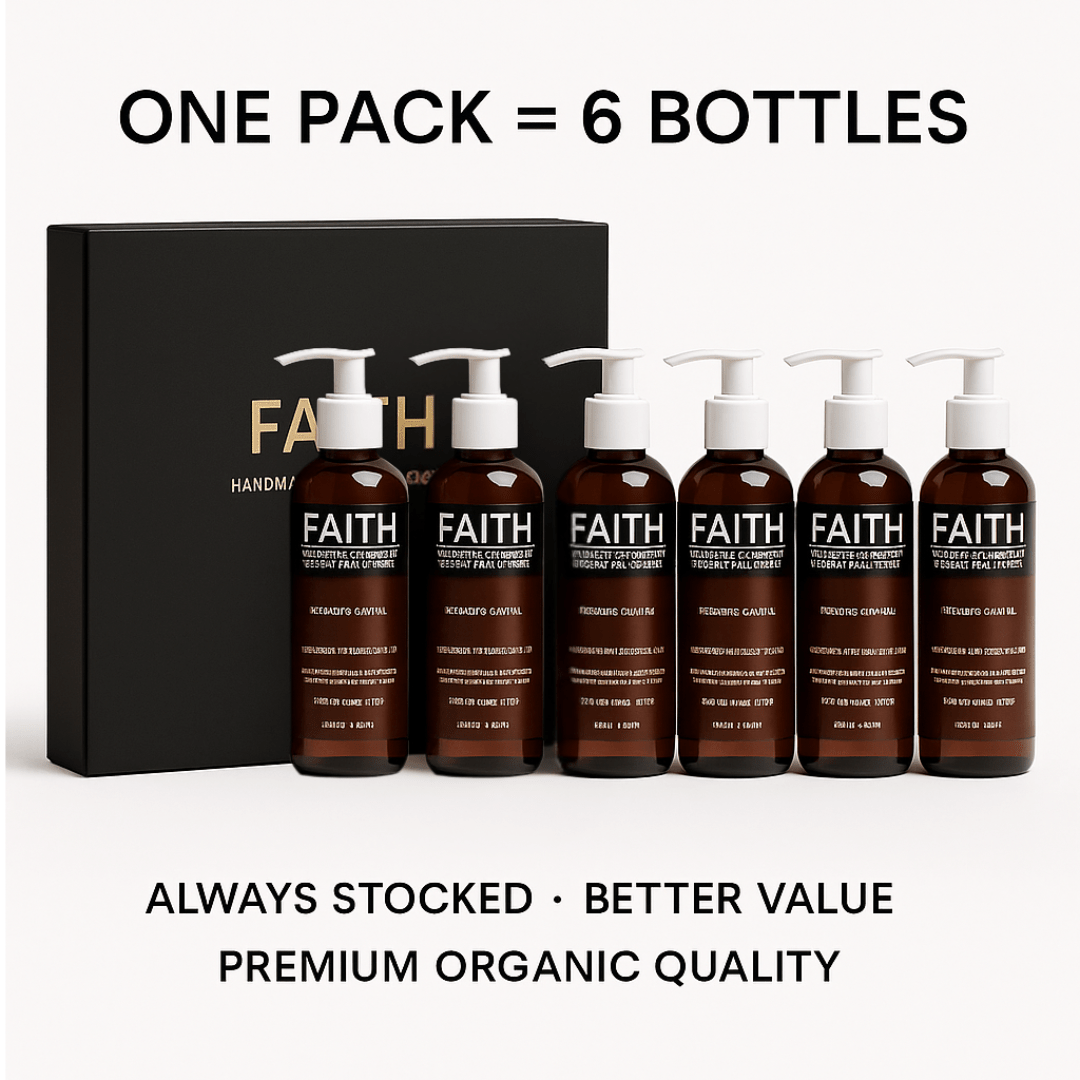 Pomegranate, Cranberry & Organic Shea Butter Body Wash (6 - Pack) - Faith Co.
