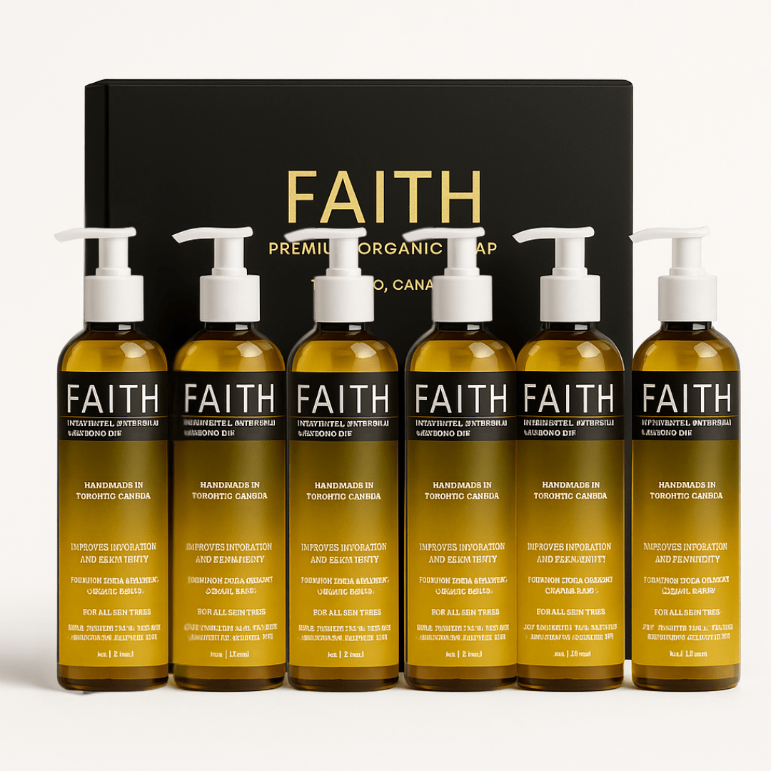Yellow Apple, Patchouli & Organic Almond Oil Body Wash (6 - Pack) - Faith Co.